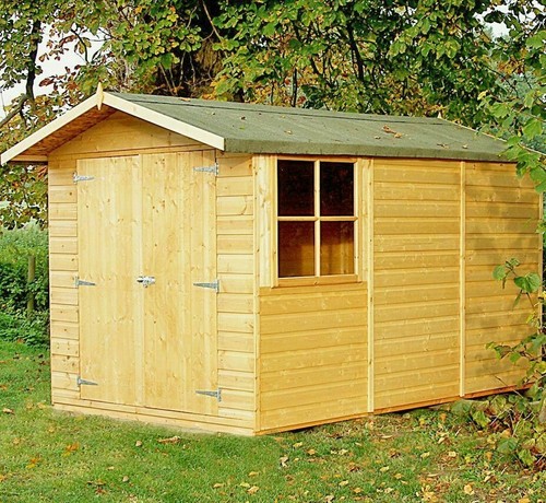 10x7 wooden garden - 10x7, shed