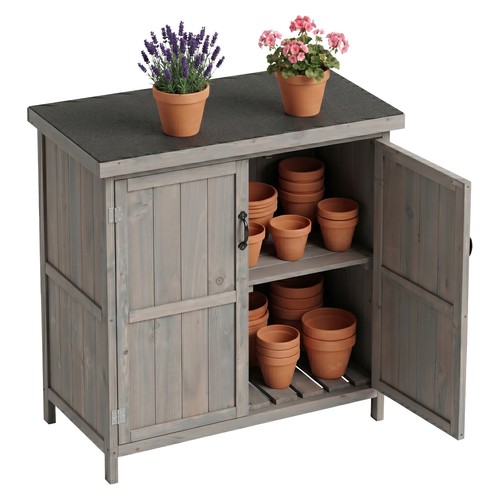 Garden cupboard tool shed - garden,