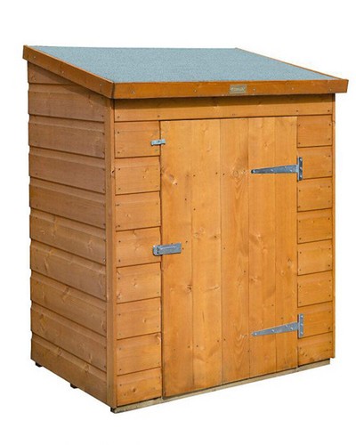Wooden garden storage shed - garden,