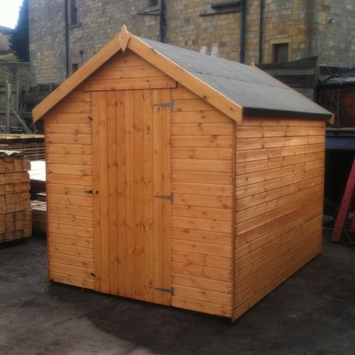 8x6 wooden garden shed - 8x6,