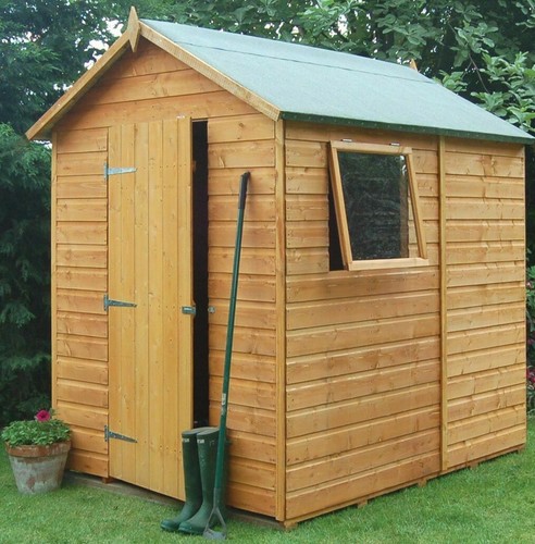7x5 shiplap garden shed - garden,