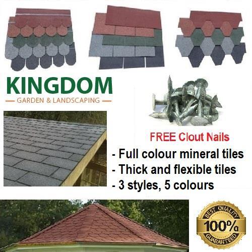 Roofing felt shingles - shingles, tiles